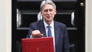 Philip Hammond delivers the August 2017 Government Budget, which covers fire safety and fire prevention. Image: Dan Kitwood/Getty Images